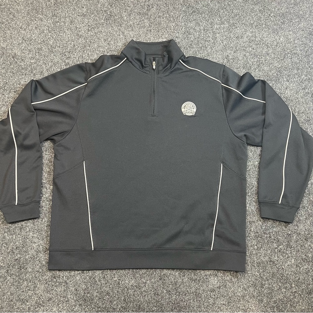 2010 PGA Championship Cutter & Buck Quarter Zip Pullover Mens XL Golf Jacket